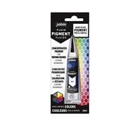 Pébéo Fluid Pigment - Concentré Pigmentaire Liquide pour Coloration de Résine - Couleurs Miscibles - Effet Opaque ou Transparent - Origine Naturelle, Bleu, 20 ml