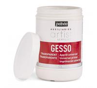Pébéo Gesso 523800 – Transparent – 1 L