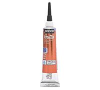 Pébéo – Peinture sur soie Gutta Setasilk – Gutta à l'eau 20 ml pour sertis – Cuivre