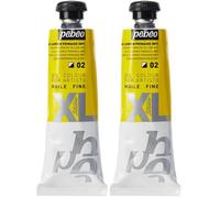 PEBEO - Huile Fine XL 37 ml - Peinture à l’Huile Jaune - Peinture à l’Huile Jaune Cadmium Primaire 37 ml 937002 (Lot de 2)
