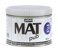 Pébéo Peinture acrylique Mat Pub extra fine et extra mate Bleu outremer 500 ml