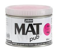 Couleurs Acryliques Pebeo Acrylique Mat Pub 500 Ml Rose Fluorescent ROSE FLUORESCENT G