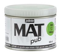 Couleurs Acryliques Pebeo Acrylique Mat Pub 500 Ml Vert Lumiere VERT LUMIERE G