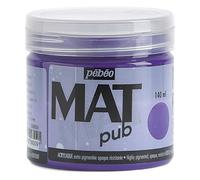 Peinture acrylique - Extra mate - Violet Cobalt - 256009 - Pébéo Mat Pub - 140ml Violet