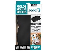 PEBEO Moule en Silicone pour résine époxy et plâtre, Noir, 32x18cm