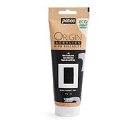 Peinture Acrylique - Noir Ivoire - 40 - Haute Viscosité - Pébéo - Origin Acrylics - 120ml