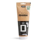 Pébéo - Origin Acrylics 240 ml - Peinture Acrylique Éco-Conçue - Haute Viscosité - Finition Mate - Liant 100% Recyclé - 96% de Matières Premières d’Origine Européenne - Ombre Naturelle
