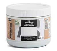 Pébéo - Origin Acrylics 480 ml - Peinture Acrylique Éco-Conçue - Haute Viscosité - Finition Mate - Liant 100% Recyclé - 96% de Matières Premières d’Origine Européenne - Blanc de Titane