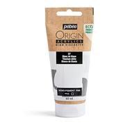 Pébéo - Origin Acrylics 60 ml - Peinture Acrylique Éco-Conçue - Haute Viscosité - Finition Mate - Liant 100% Recyclé - 96% de Matières Premières d’Origine Européenne - Blanc de Titane