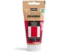 Pebeo Origin - Peinture - acrylique à base d'eau - rouge primaire - transparent - mat - 60 ml G
