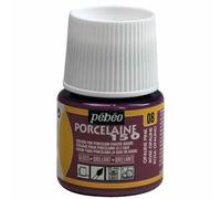 Pébéo Peinture à l'eau brillante pour porcelaine - Rose opalin