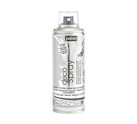 Pébéo - Peinture Acrylique en Spray - Pour la Décoration Multi Supports en Intérieur et Extérieur - Base Eau, Faible Odeur - 200 ml - Finition Nacré - Coloris Argent Nacré