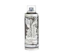 Pébéo Bombe de peinture DecoSpray – acrylique, à base d'eau, faible odeur, brillant – noir 200 ml