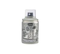 Pébéo - Peinture Acrylique en Spray - Pour la Décoration Multi Supports en Intérieur et Extérieur - Base Eau, Faible Odeur - 100 ml - Finition Mate - Coloris Gris Moyen