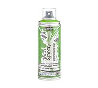 Pébéo - Peinture Acrylique en Spray - Pour la Décoration Multi Supports en Intérieur et Extérieur - Base Eau, Faible Odeur - 200 ml - Finition Mate - Coloris Vert Lumière