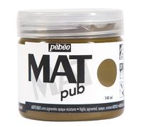 Peinture acrylique - Extra mate - Ombre naturelle - 256021 - Pébéo Mat Pub - 140ml