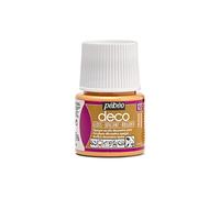 Pébéo - Peinture Acrylique Multi-Supports - Couleur Opaque - Finition Brillante - Couleur Orange - 45ml