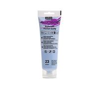 Pébéo Peinture Acrylique Texture Crème pour la Décoration - Finition Mate - 120 ML - Bleu Acier