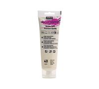Pébéo Peinture Acrylique Texture Crème pour la Décoration - Finition Mate - 120 ML - Lin