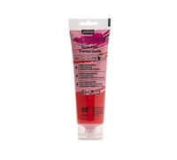 Pébéo Peinture Acrylique Texture Crème pour la Décoration - Finition Mate - 120 ML - Rouge Passion