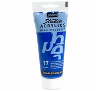 Pébéo Peinture acrylique transparente 100 ml - Bleu phtalocyanine