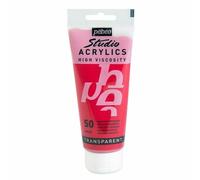 PEBEO Peinture Acrylique Transparente - Magenta Primaire - 100 ml