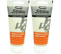 PEBEO Peinture Acryliques 1 Pot de 100 ml Haute densité Blanc (Lot de 2)