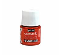Pebeo Peinture céramique et multi-surfaces - Orange 45 ml