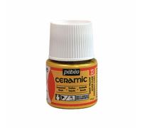 Pebeo Peinture Céramique - Jaune clair - 45 ml