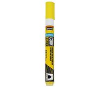 Pébéo - Peinture Cuir - Marqueur Acrylique pour Cuir et Similicuir - Setacolor Personnalisation Sac, Chaussure, Sneaker - Résistance rayures, pliures, frottements - Finition Mate/Satinée - Jaune Vif