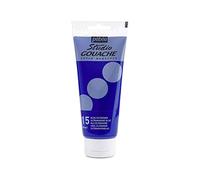 Pébéo Peinture Gouache Studio – Qualité fine, opaque, mat – 100 ml Bleu outremer