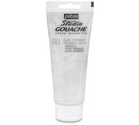 Pebeo Studio Gouache - Peinture - gouache - blanc permanent - opaque - mat - fine - 100 ml Blanc G