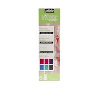 Peinture sur verre - PEBEO - Vitrea 160 - 6 pots de 20ml - Kit économique - Boîte personnalisable