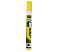 Pébéo - Peinture Setacolor Cuir - Marqueur Acrylique pour Cuir et Similicuir - Personnalisation Sac, Chaussure, Sneaker- Résistance rayures, pliures, frottements - Effet Fluorescent - Jaune Fluo