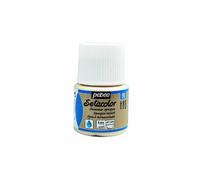 Pebeo Peinture Setacolor métallique - Ivoire - 45 ml
