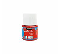 Pebeo Peinture Setacolor opaque - Rouge vermillon - 45 ml