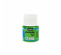 Pebeo Peinture Setacolor opaque - Vert printemps - 45 ml