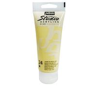 Pébéo Peinture acrylique Studio Haute viscosité - Jaune de Naples imitation 100 ml