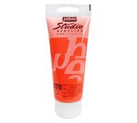 Pébéo Peinture Studio Acrylique Tube Orange Fluorescent 100 Ml