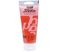 Pébéo Peinture Studio Acrylique Tube Orange/Jaune Iridescent 100 Ml