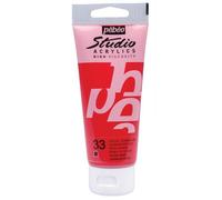 Pébéo Peinture Studio Acrylique Tube Rouge Cadmium Imitation 100 Ml