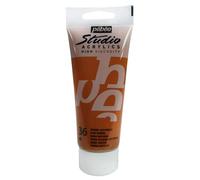 Pébéo Peinture Studio Acrylique Tube Sienne Naturelle 100 Ml