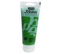 Pébéo Peinture Studio Acrylique Tube Vert Oxyde De Chrome Imitation 100 Ml