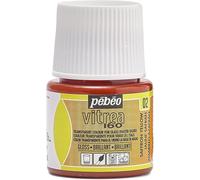 PEBEO - Peinture sur Verre Transparante Vitrea 160°C - Jaune Safran - 45 ML