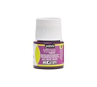 PEBEO - Peinture sur Verre Transparante Vitrea 160°C - Rose Bengale - 45 ML