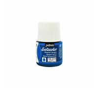 Pébéo Peinture textile Setacolor effet métallique - Bleu électrique - 45 ml