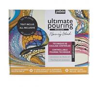 Pebeo - Peintures Acryliques - Ultimate pouring medium set d'equipement - Effect: Satiné