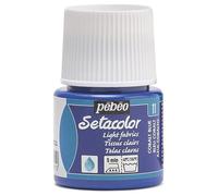 Pébéo Peinture pour tissus Setacolor Tissus clairs Bleu cobalt 45 ml