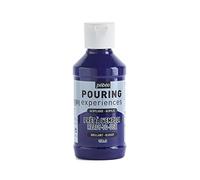 Pébéo – Peinture acrylique Pouring – Bleu cyan 118 ml
