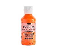 Peinture Acrylique Pouring Pébéo - 118 Ml Orange Fluorescent